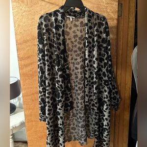 Leopard cardigan